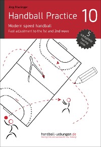 Cover Handball Practice 10 - Modern speed handball: Fast adjustment to the 1st and 2nd wave