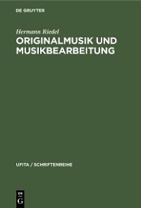 Cover Originalmusik und Musikbearbeitung