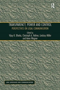 Cover Transparency, Power, and Control