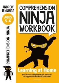Cover Comprehension Ninja Workbook for Ages 5-6