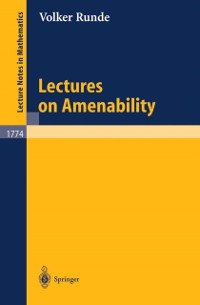 Cover Lectures on Amenability