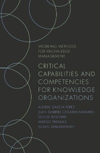 Cover Critical Capabilities and Competencies for Knowledge Organizations