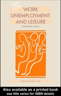 Cover Work, Unemployment and Leisure