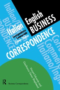 Cover Italian/English Business Correspondence
