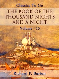 Cover Book of the Thousand Nights and a Night - Volume 10