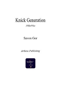 Cover Knick Generation: 19Ru99ia