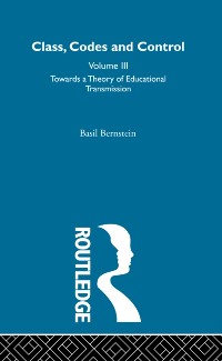 Cover Towards a Theory of Educational Transmissions