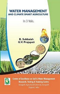 Cover Water Management and Climate Smart Agriculture Vol -III