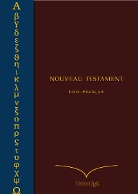 Cover Nouveau Testament Grec-Français