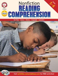 Cover Nonfiction Reading Comprehension, Grades 5 - 6