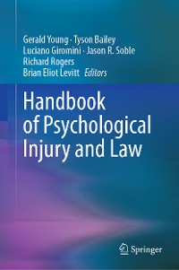 Cover Handbook of Psychological Injury and Law