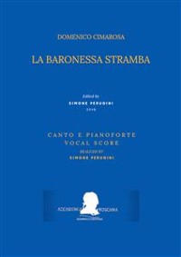 Cover La baronessa stramba (Canto e pianoforte - Vocal Score)