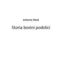 Cover Storia bovini podolici