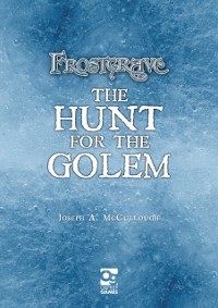 Cover Frostgrave: Hunt for the Golem