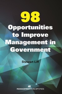 Cover 98 Opportunities to Improve Management in Government
