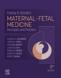 Cover Creasy and Resnik's Maternal-Fetal Medicine