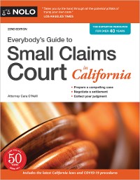 Cover Everybody's Guide to Small Claims Court in California