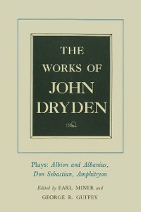 Cover The Works of John Dryden, Volume XV