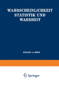 Cover Wahrscheinlichkeit Statistik und Wahrheit