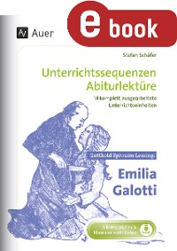 Cover Gotthold Ephraim Lessing Emilia Galotti
