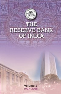 Cover Reserve Bank of India: Volume 5