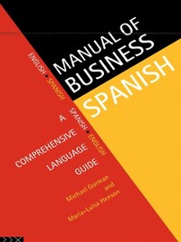 Cover Manual of Business Spanish