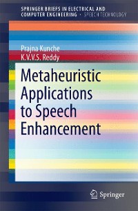 Cover Metaheuristic Applications to Speech Enhancement