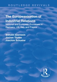 Cover Europeanisation of Industrial Relations