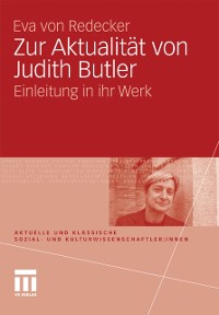 Cover Zur Aktualität von Judith Butler