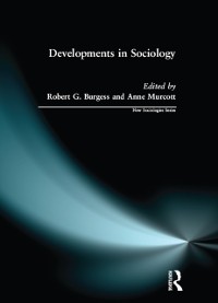 Cover Developments in Sociology