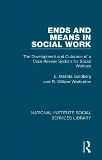 Cover Ends and Means in Social Work
