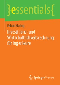 Cover Investitions- und Wirtschaftlichkeitsrechnung für Ingenieure