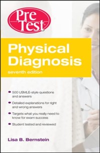 Cover Physical Diagnosis PreTest Self Assessment and Review, Seventh Edition