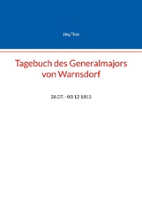 Cover Tagebuch des Generalmajors von Warnsdorf