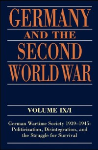 Cover Germany and the Second World War