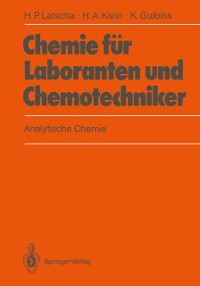 Cover Chemie für Laboranten und Chemotechniker