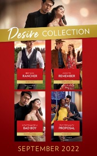 Cover Desire Collection September 2022: Best Man Rancher (The Carsons of Lone Rock) / An Ex to Remember / How to Marry a Bad Boy / The Pregnancy Proposal