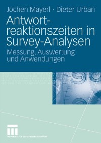 Cover Antwortreaktionszeiten in Survey-Analysen