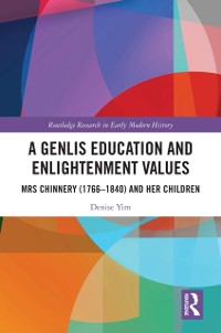 Cover A Genlis Education and Enlightenment Values