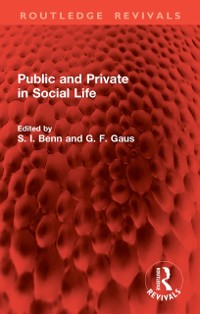 Cover Public and Private in Social Life