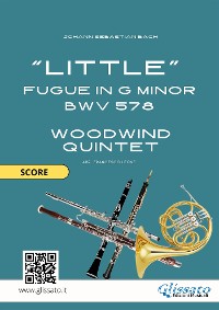 Cover Woodwind Quintet "Little" Fugue in G minor (score)