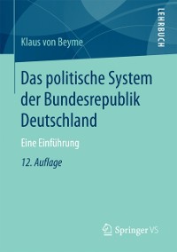 Cover Das politische System der Bundesrepublik Deutschland