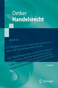 Cover Handelsrecht