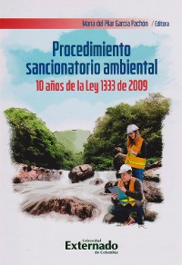 Cover Procedimiento sancionatorio ambiental 10 años de la ley 1333 de 2009