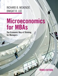 Cover Microeconomics for MBAs