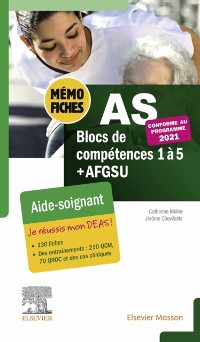 Cover Mémo-Fiches AS - Blocs de compétence 1 à 5 + AFGSU