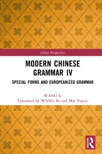 Cover Modern Chinese Grammar IV