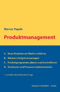 Cover Produktmanagement.