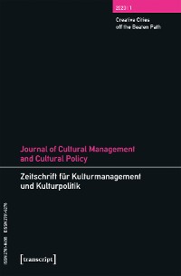 Cover Journal of Cultural Management and Cultural Policy/Zeitschrift für Kulturmanagement und Kulturpolitik