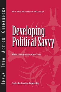 Cover Developing Political Savvy